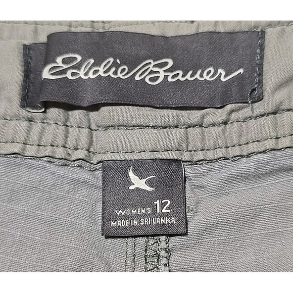 Eddie Bauer Women's Gray Shorts Size 12 Pockets - Picture 5 of 7